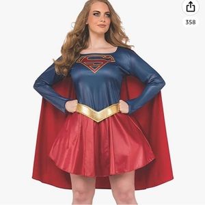 Rubie’s Plus Size Supergirl Halloween Costume